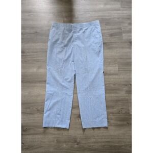 VTG Saturdays Gentlemens Britches Dress Trousers Linen 41x31 Made In USA Blue